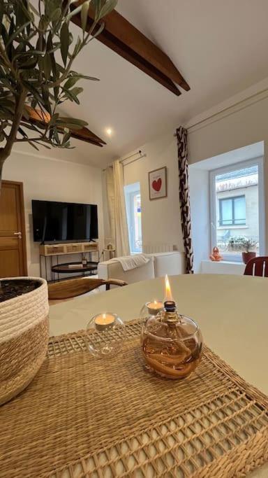 La Maison Rose Du Centre-Ville ! Muzillac Eksteriør bilde